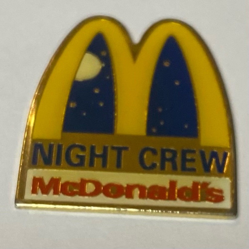McDonald’s Night Crew Enamel Pin